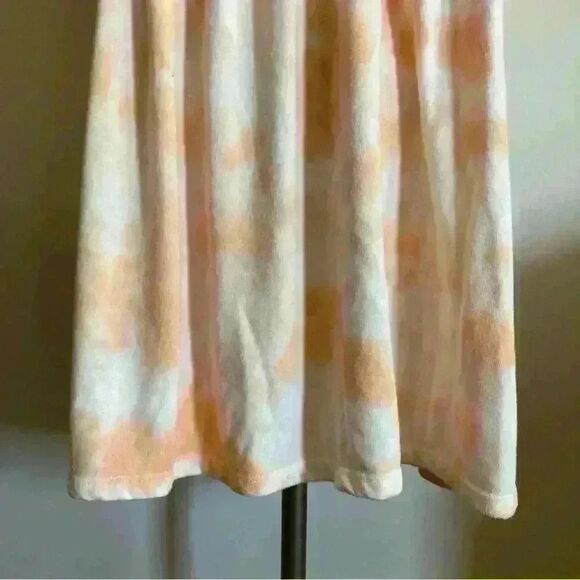 Wild Fable Women's Small Orange and White Terrycloth Tie Dye Dress - Picture 7 of 8